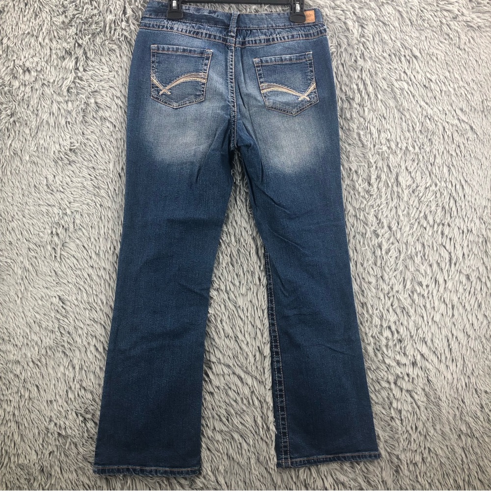 Reign Jeans Womens Size 11 Regular Whiskered Bootcut Jeans